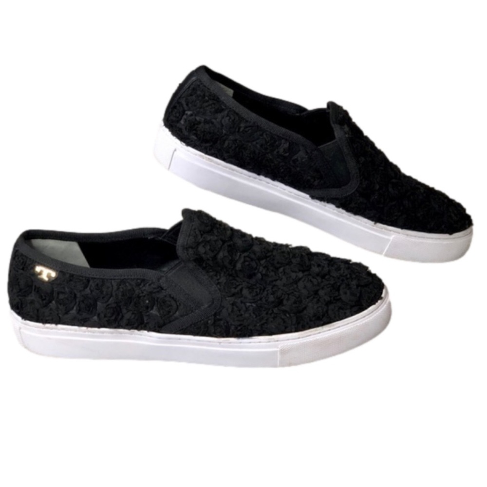 Black Slip-On Women's Shoes